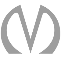 Серый логотип метро
